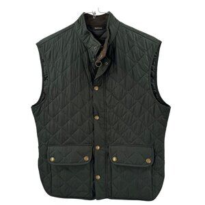Barbour Hunter Green Quilted Vest Mens XL Classic Outdoor Style
